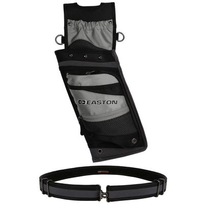 Easton Deluxe Field Quiver with Belt Gray LH