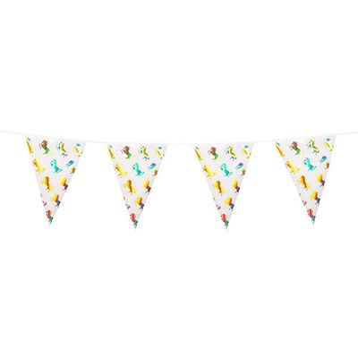 Boland Bol50000 Garland with 10 Plastic Holographic Unicorn Fasteners