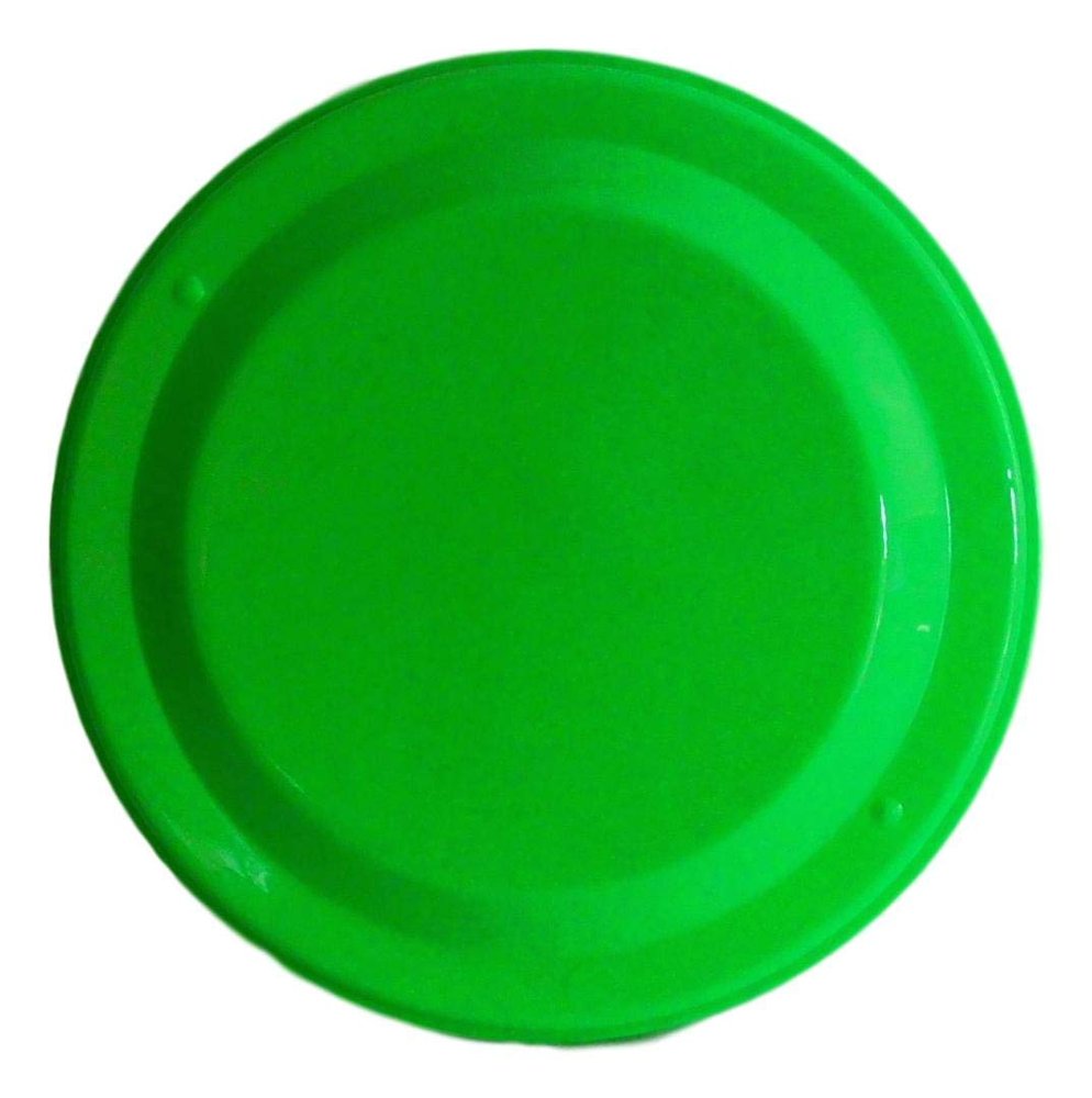 Jean Plastics 6 Flyers, Flying Discs (Lime)