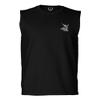 0153. Good Vibe Society Bones Hand Shaka Cool Vintage Graphic Men's Muscle Tank Sleeveles t Shirt (Black X Large) view 2