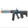 Lancer Tactical Proline M4 Gen 2 Enforcer Nightwing Skeleton Full Steel Airsoft Gun with Fast Trigger and MOSFET (Adjustable Alpha Stock with Extra Mini Mag) view 1