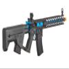 Lancer Tactical Proline M4 Gen 2 Enforcer Nightwing Skeleton Full Steel Airsoft Gun with Fast Trigger and MOSFET (Adjustable Alpha Stock with Extra Mini Mag) view 3