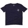 0153. Good Vibe Society Bones Hand Shaka Cool Vintage Graphic for Men T Shirt (Navy Blue, 2X-Large) view 2
