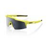 100% Speedcraft SL Sport Performance Sunglasses - Sport and Cycling Eyewear (Soft TACT Banana - Black Mirror Lens) view 1