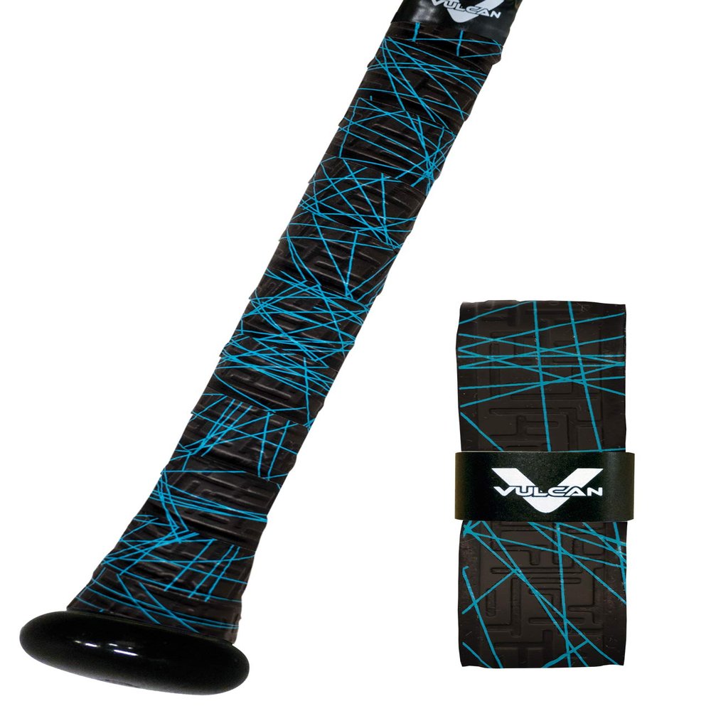 Vulcan | 1.75mm Bat Grip | Baseball/Softball | Blue Lazer