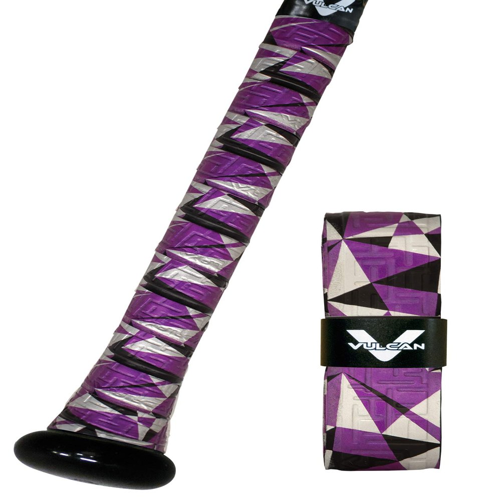 Vulcan | 0.50mm Bat Grip | Baseball/Softball | Purple Night