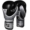 Title Boxing Infused Foam Interrogate Training Gloves 2.0, Silver/Black, 14 oz view 1