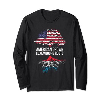 American Grown with Luxembourg Roots Shirt - Luxembourg Tee