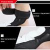 Baselay Taekwondo Foot Protector, WTF Approved Training Boxing Martial Arts Boxing Punch Bag Sparring Muay Thai Kung Fu Feet Protector TKD KTA Foot Gear Support for Men Women Kids (White, Medium) view 4