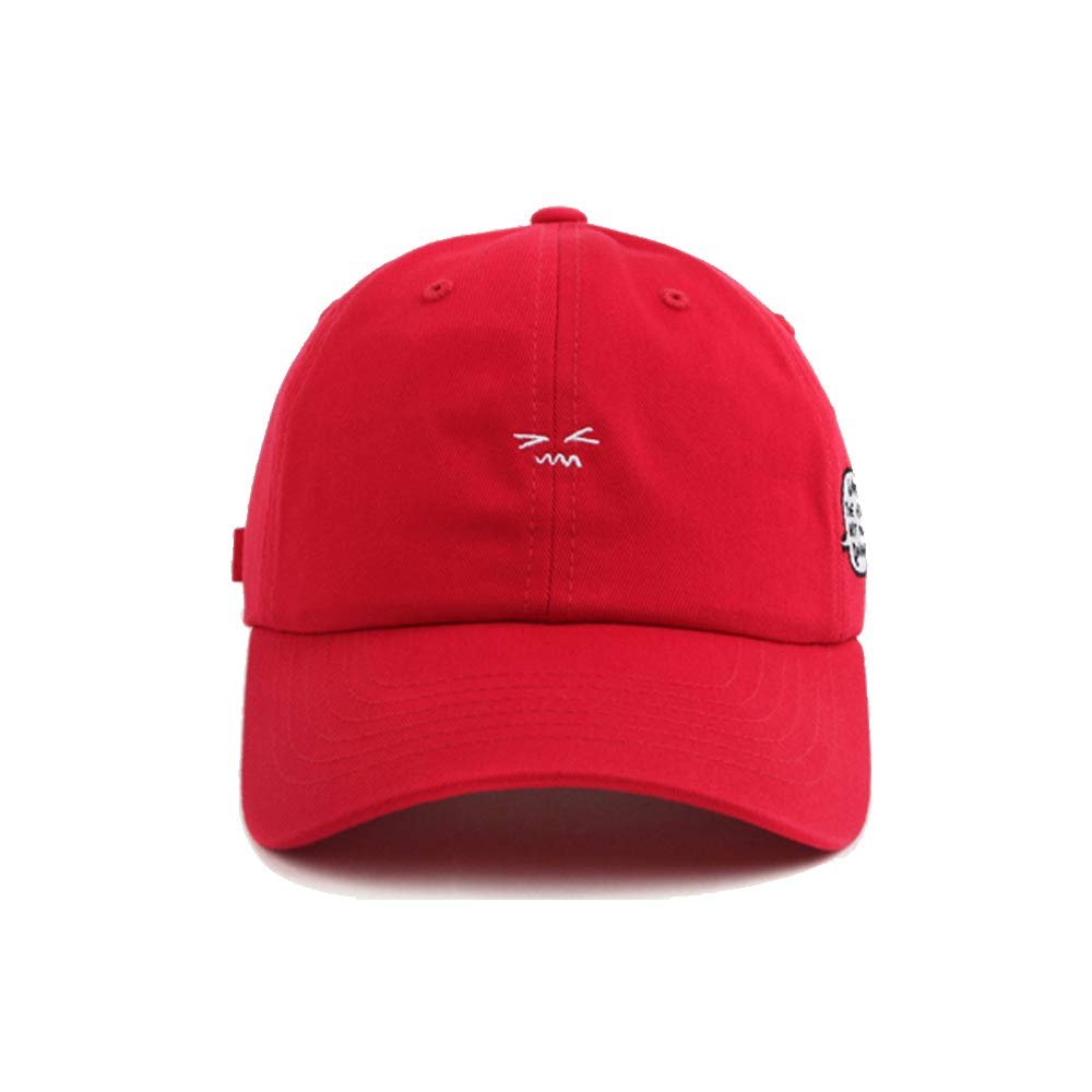 Baseball Cap Original Clean Up Adjustable Style Classic Hat CAAA1072 (Red)