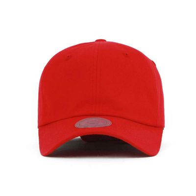 Baseball Cap Original Clean Up Adjustable Style Classic Hat CAAA0593 (Red)