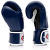 Fairtex BGV1 Muay Thai Boxing Training Sparring Gloves for Men, Women, Kids| Premium Quality, Light Weight & Shock Absorbent 10 oz Boxing Gloves -Blue/Black/White view 4