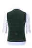 Aesido Casual Men's Vest for Wedding Plaid Soft Wool Tweed Waistcoat for Groosmen Best Man Black XXXL view 4