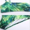 Letuwj Women's Green Leaf Push Up Swimsuit XXXL Orange Picture Color view 2