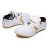 Art Taekwondo Shoes Light Weight Boxing Karate Kung Fu Tai Chi Sneakers,7 M US Women White view 1