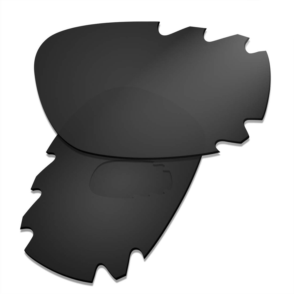 Prizo Polarized Replacement Lenses for Oakley Racing Jacket/Jawbone Sunglasses Matte Black