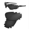 Prizo Polarized Replacement Lenses for Oakley Racing Jacket/Jawbone Sunglasses Matte Black view 2