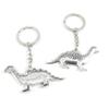 1 Item Metal Keychain Keyring Key Tags Chains Rings Jewelry Bag Charms J4WB3 Dinosaur view 1