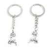 5 Items Metal Keychain Keyring Key Tags Chains Rings Jewelry Bag Charms N1VJ5 Sika Deer Buck view 1