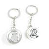 1 Item Metal Keychain Keyring Key Tags Chains Rings Jewelry Bag Charms N8WQ0 Wok Pot view 1