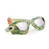 Bling 2O Boys Swim Goggles for Kids  Rainforest Green Design, Anti-Fog UV Protection Lenses, Adjustable Strap, Leakproof Comfortable Fit for Pool, Beach, Swim Lessons & Vacation, Ages 3+ view 1