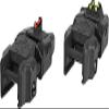 Evike Airsoft - Dual-Profile Rhino Fiber Optic Flip-up Sight (Color: Black) view 2