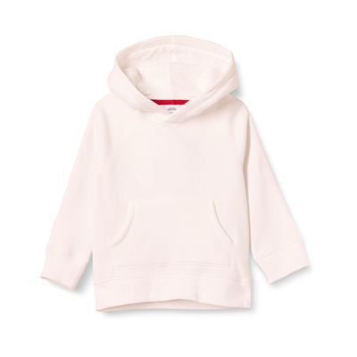 Amazon Essentials Boys' Fleece Pullover Hoodie Sweatshirts, White, Large