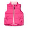Amazon Essentials Girls' Heavyweight Puffer Vest, Pink, Medium view 1