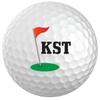 Personalized Logo Golf Balls - Monogrammed Custom Golf Balls (12 Balls) view 1