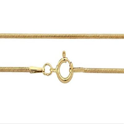 14kt Gold Filled 1mm 16Inch Snake Chain - 1pc (3076)/1