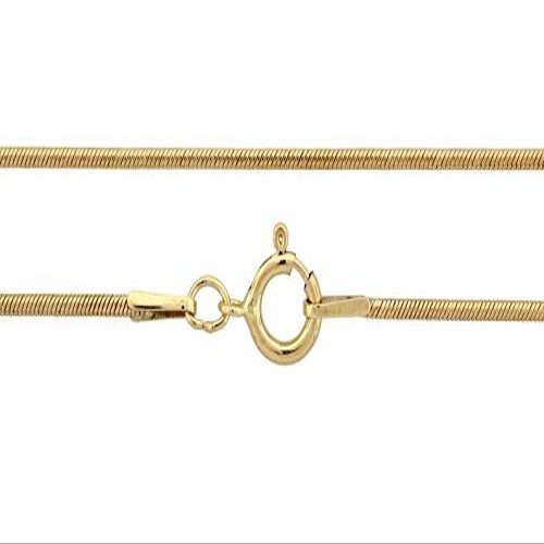 14kt Gold Filled 1mm 16Inch Snake Chain - 1pc (3076)/1