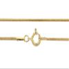 14kt Gold Filled 1mm 16Inch Snake Chain - 1pc (3076)/1 view 1