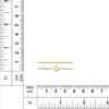 14kt Gold Filled 1mm 16Inch Snake Chain - 1pc (3076)/1 view 2