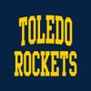 AH46 - Toledo Rockets Front And Back Print HOODIE - 3X-Large - Navy view 3