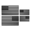 EyeCatcher USA Flag Emblem Decal Black - 4 Pack view 1