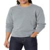 Amazon Essentials Men's Crewneck Fleece Sweatshirt Sweater, -Light Grey Heather, X-Small view 1