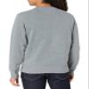 Amazon Essentials Men's Crewneck Fleece Sweatshirt Sweater, -Light Grey Heather, X-Small view 3