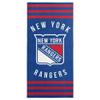 Northwest NHL New York Rangers Beach Towel, 30" x 60", Stripes view 1