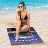 Northwest NHL New York Rangers Beach Towel, 30" x 60", Stripes view 2