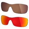Mryok 2 Pair Polarized Replacement Lenses for Oakley Antix Sunglass - Options view 1