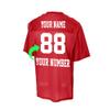 Customize Your Own Football Jersey/T-Shirt with Your Name and Team Number Personalized & Customized Jersey view 2