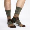 Good Luck Sock Men's Dinosaur Fossil Layers Socks, Adult, Shoe Size 7-12 view 2