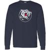 Underground Printing Belmont Univ Primary Logo LS Tee - 2XL - Navy view 1