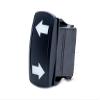 UTV INC Dual Blue LED Back Lit DPDT On/Off/On Vertical Turn Signal Switch view 1