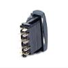 UTV INC Dual Blue LED Back Lit DPDT On/Off/On Vertical Turn Signal Switch view 2