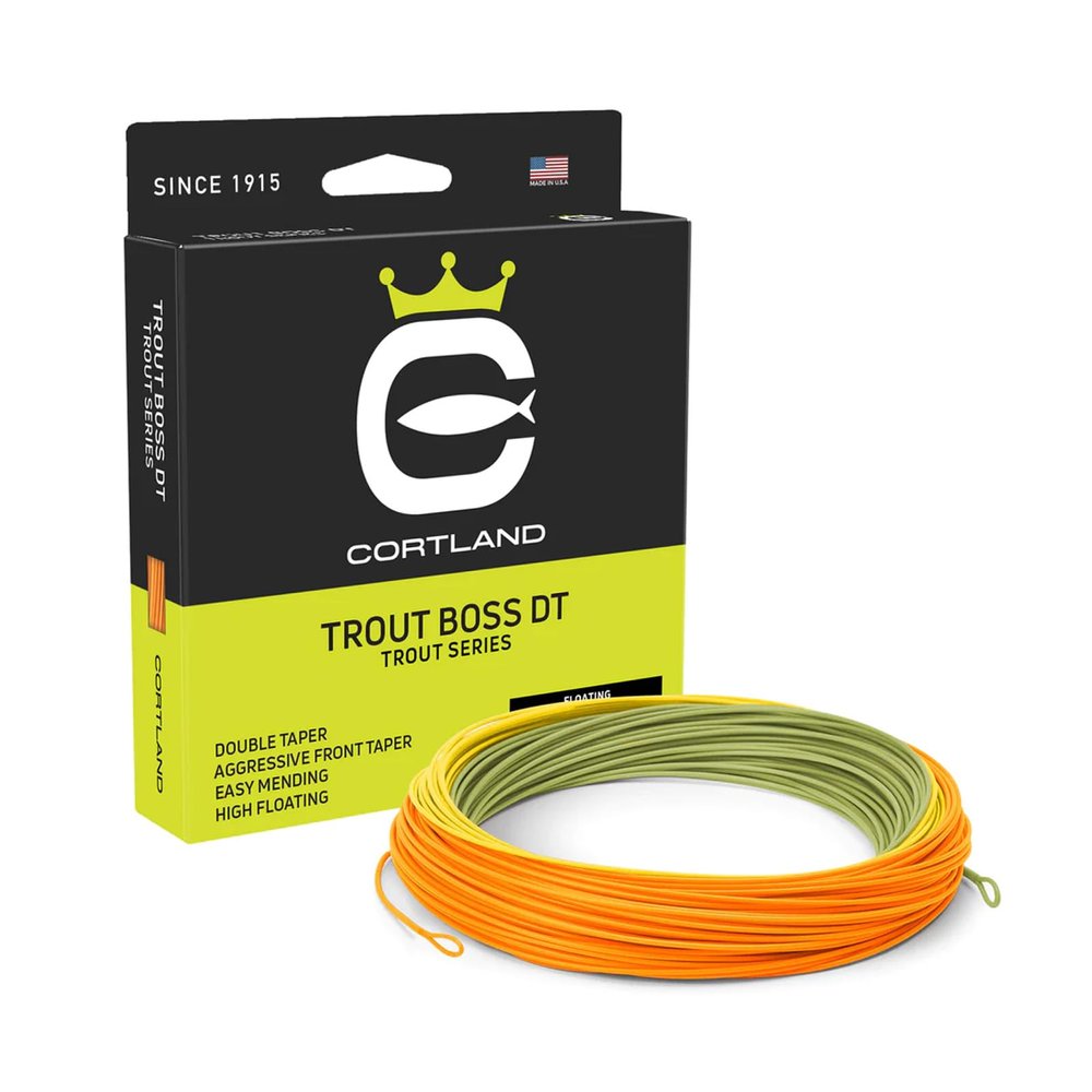 Cortland Trout Boss Fly Line Double Taper (DT6F)