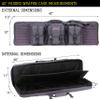 42" Padded Weapons Case - Lady Voodoo Custom Series, Gray/Purple, Gray/Purple view 3