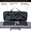 42" Padded Weapons Case - Lady Voodoo Custom Series, Gray/Purple, Gray/Purple view 4