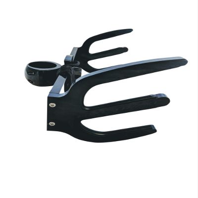 Black Wakeboard Tower Racks by Krypt, Quick Release Racks Removable from Tower in Minutes, Wakesurf, Kneeboard, Surfboard, Ski, Clamp 1 3/4, 1 7/8, 2, 2 1/4, 2 1/2 (Double Slalom Ski)
