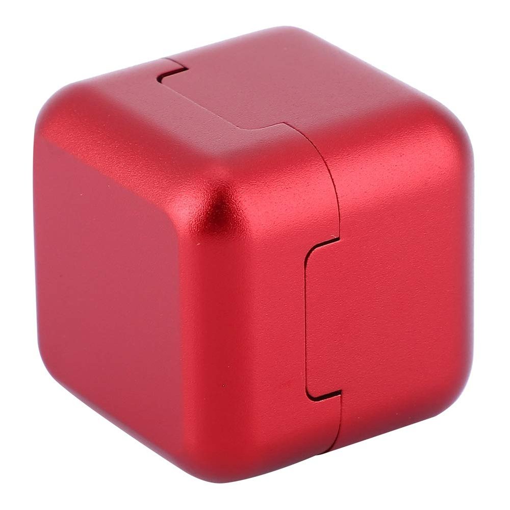 Aluminum Portable Mini Magnetic Pool Chalk Holder Billiard Chalk Holder for Billiard Cue Snooker Accessory(Red)